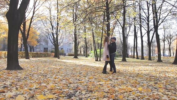 Чувственный анальный трах с русской красивой шатенкой